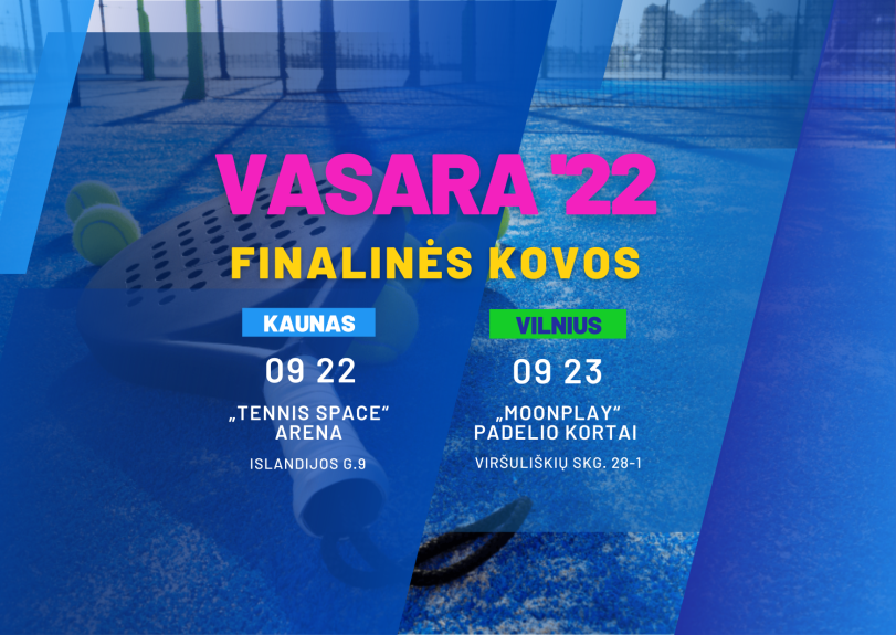 Vasaros turnyro finalinės kovos jau greitai