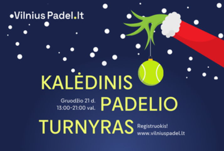 Kalėdinis Padelio Turnyras