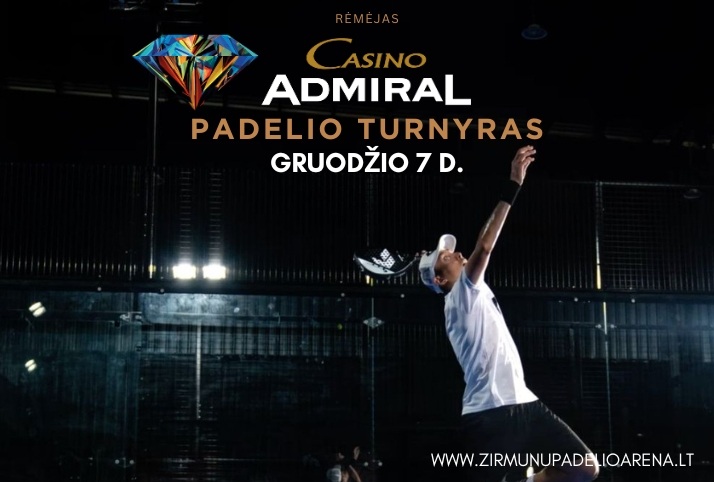 Admiral Casino Padelio Turnyras 2025