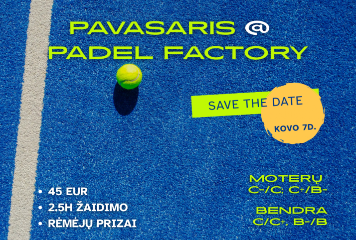 Pavasaris@Padel Factory!