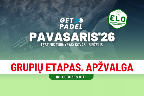 Grupių etapas perkopė į antrą pusę