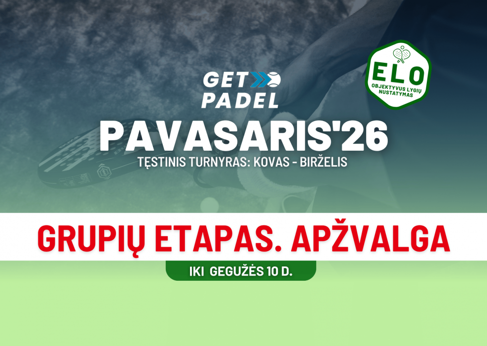 Grupių etapas perkopė į antrą pusę