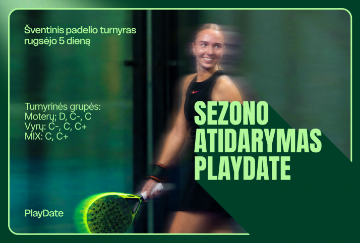 PlayDate sezono atidarymas 2026